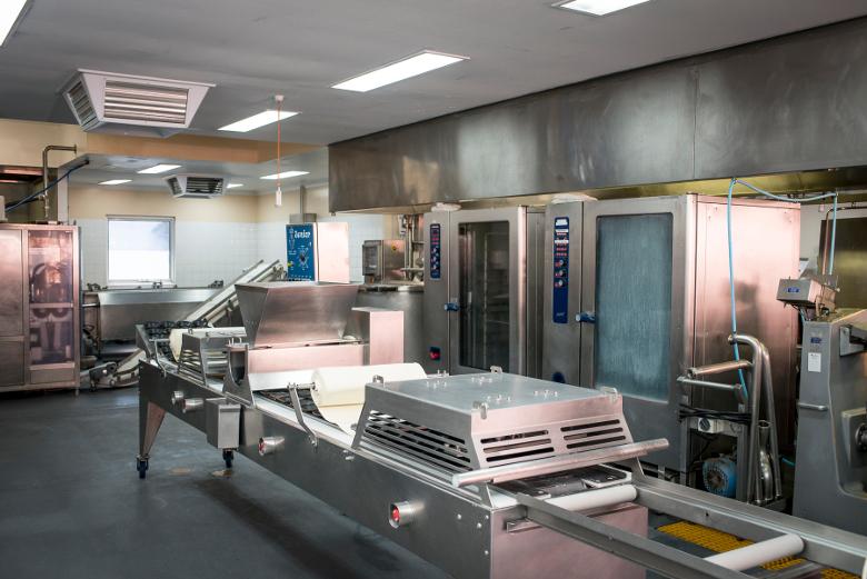 Bakery equipment for the production of pies and sausage rolls