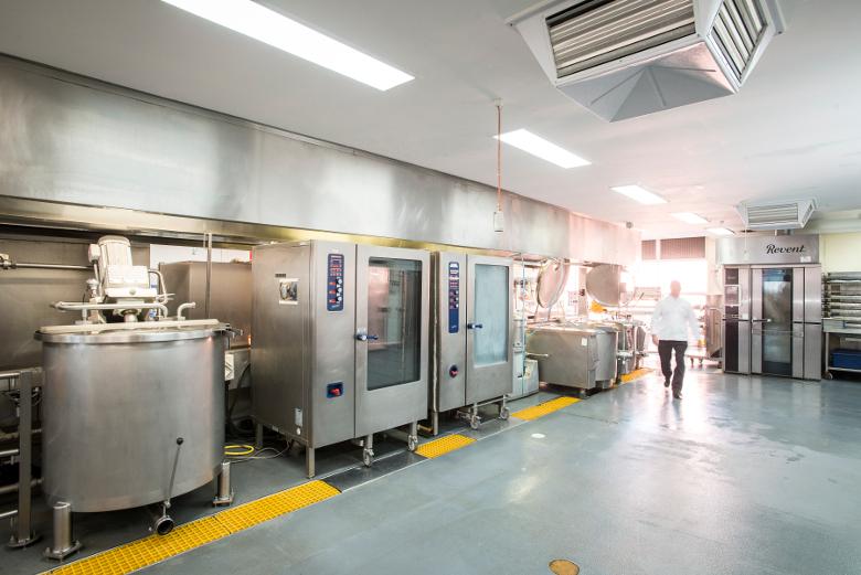 Production area with Revent bakers oven